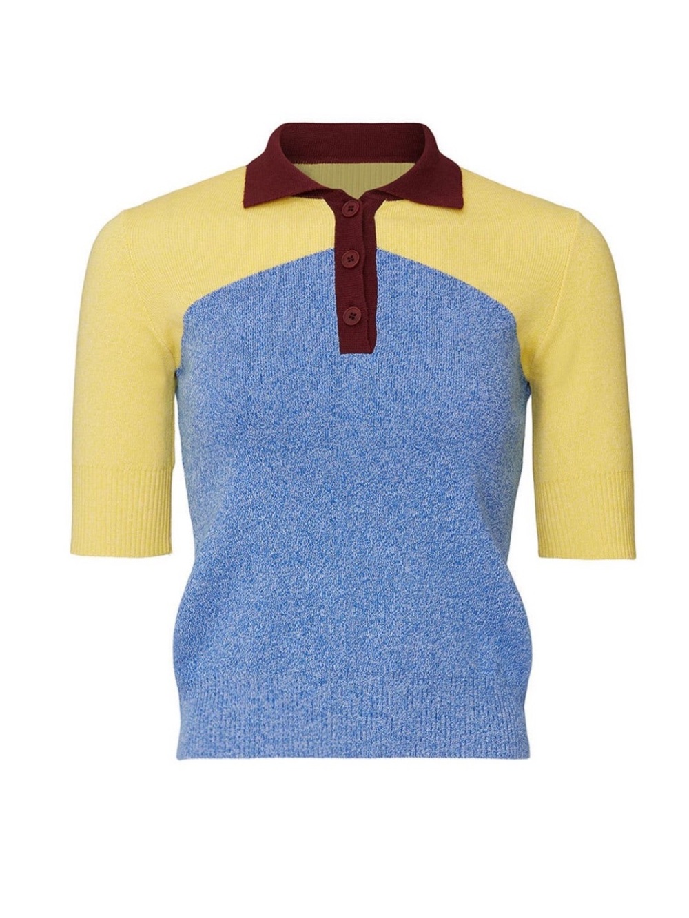Chinti & Parker~Annilise Colorblock Polo Sweater~Size XS~$425~
